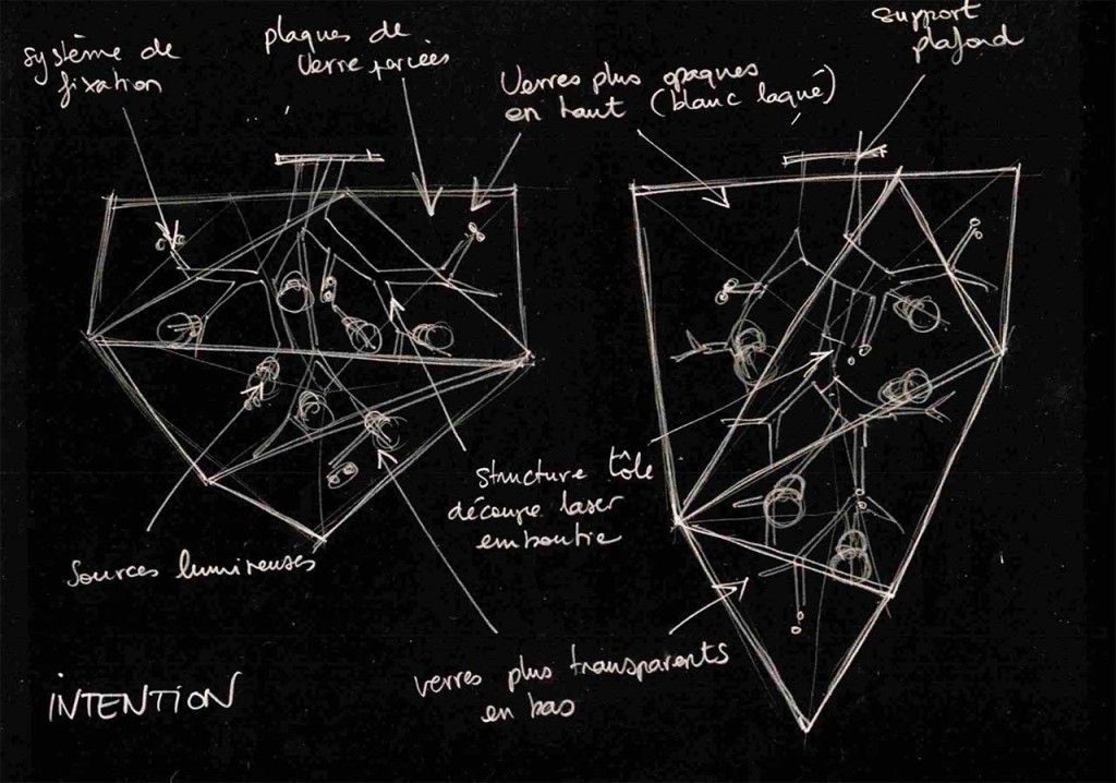 croquis d'intention, esquisse