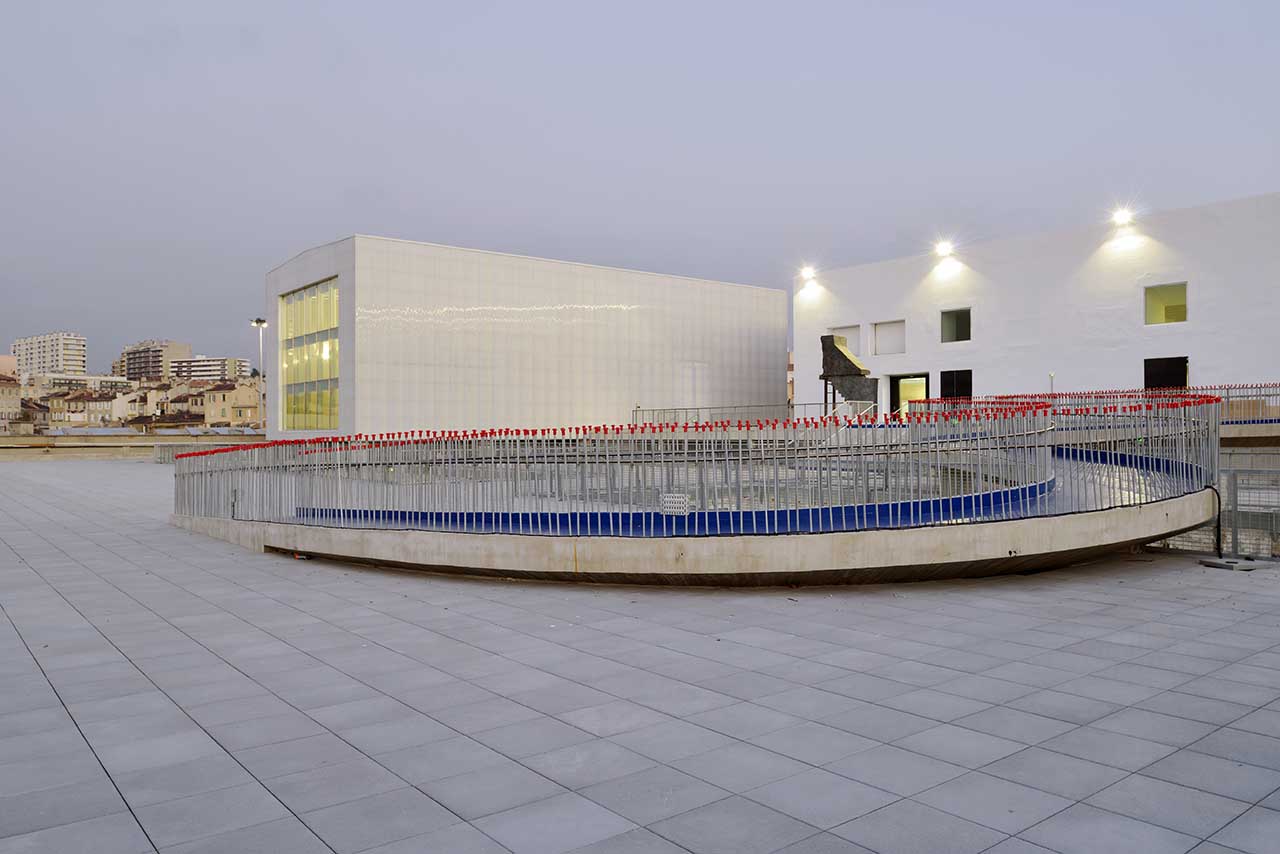 Panorama, Friche de la Belle de Mai, Marseille, grilles, garde-corps acier galvanisé