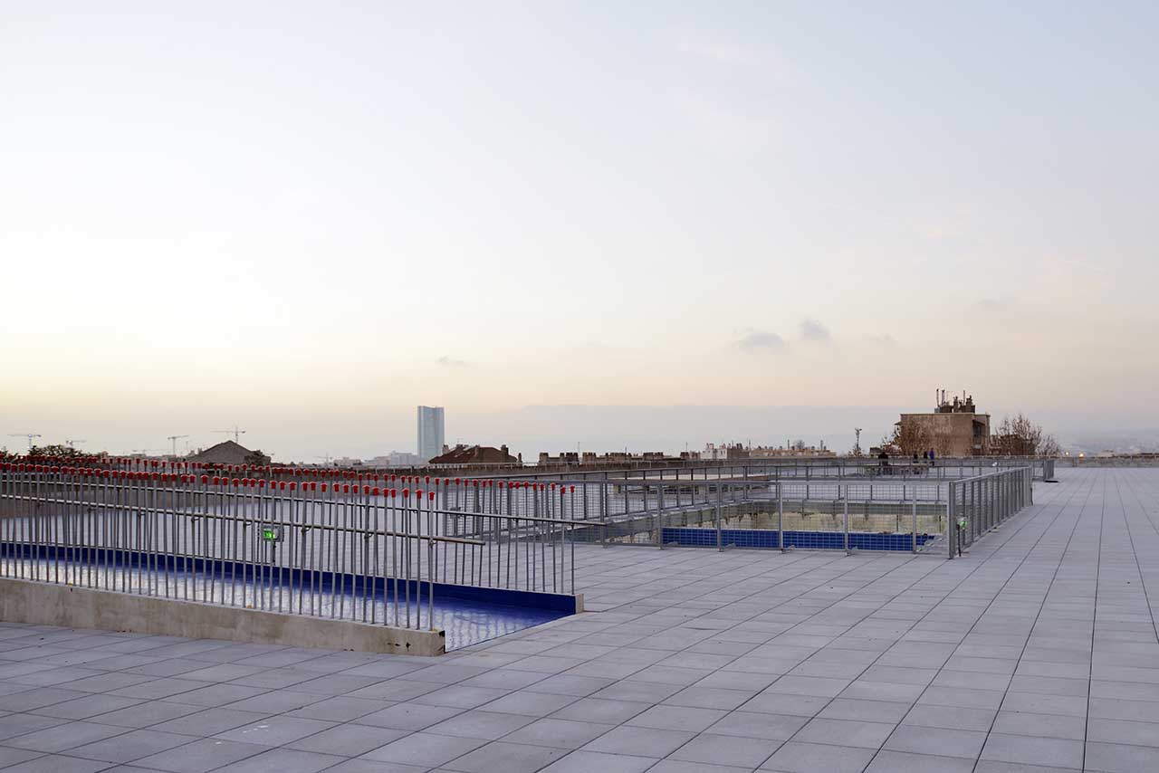 Panorama, Friche de la Belle de Mai, Marseille, grilles, garde-corps acier galvanisé